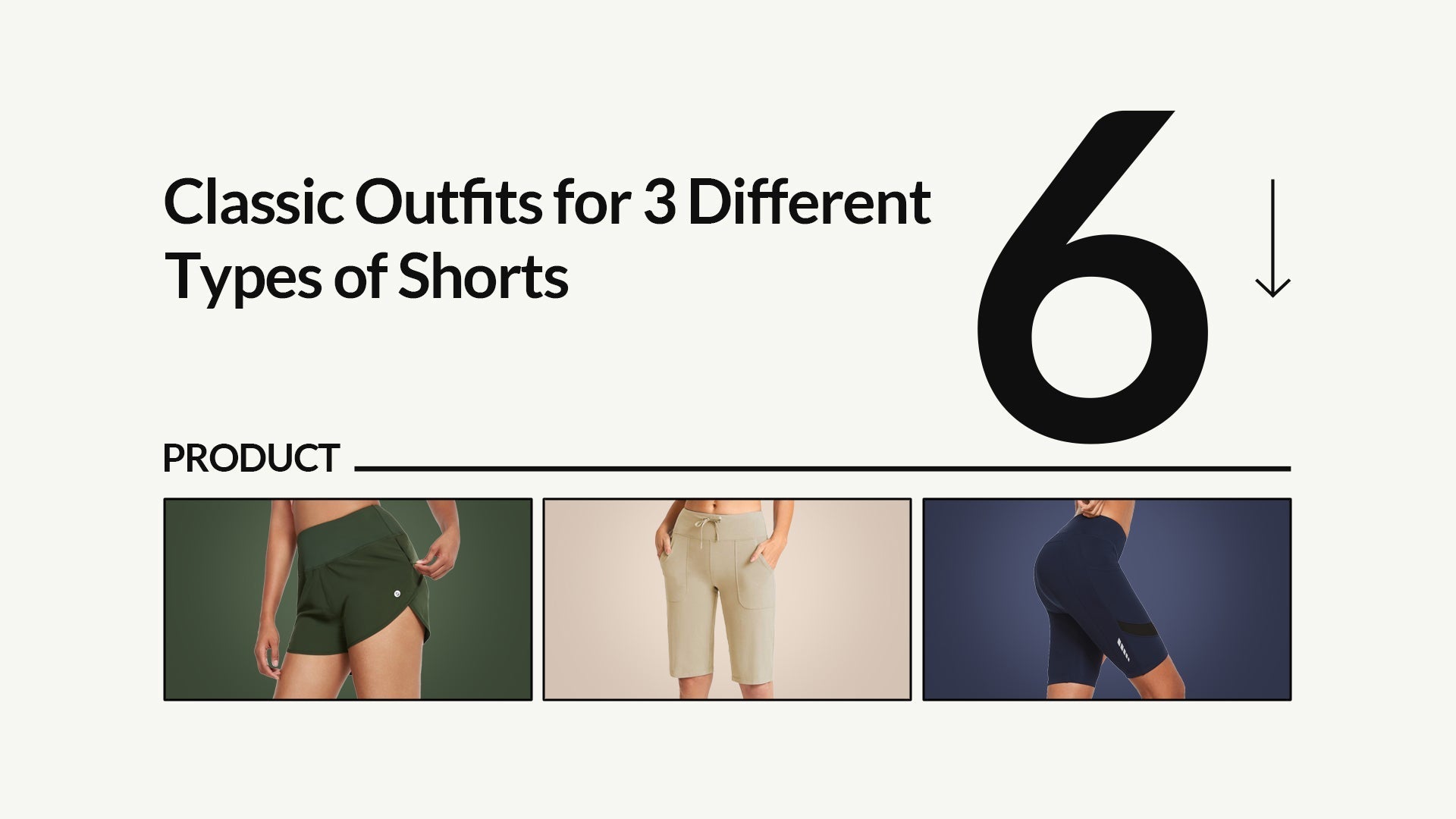 6 Classic Outfits for 3 Different Types of Shorts – AU-Baleaf