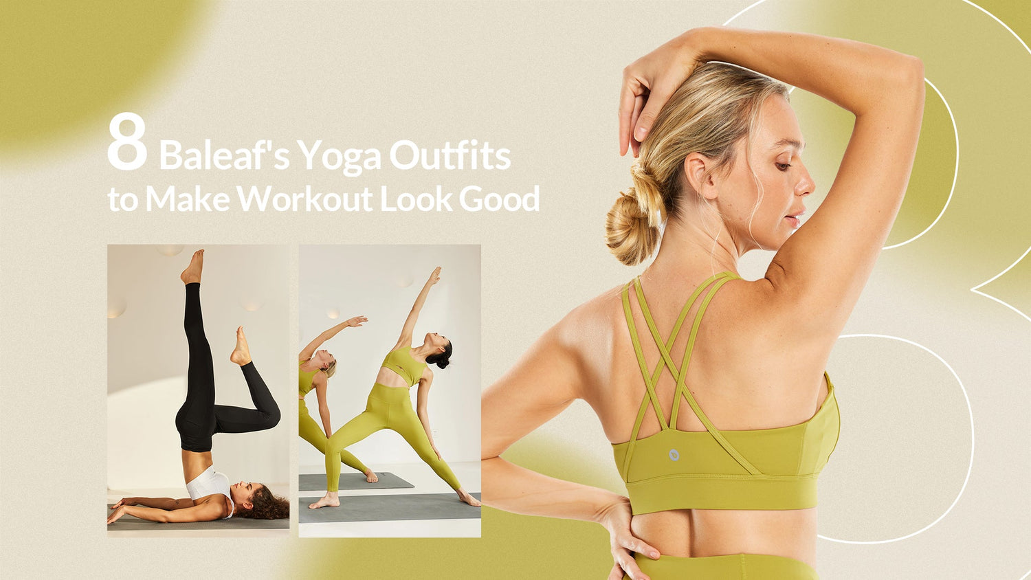 8 Baleaf's Yoga Outfits to Make Workout Look Good