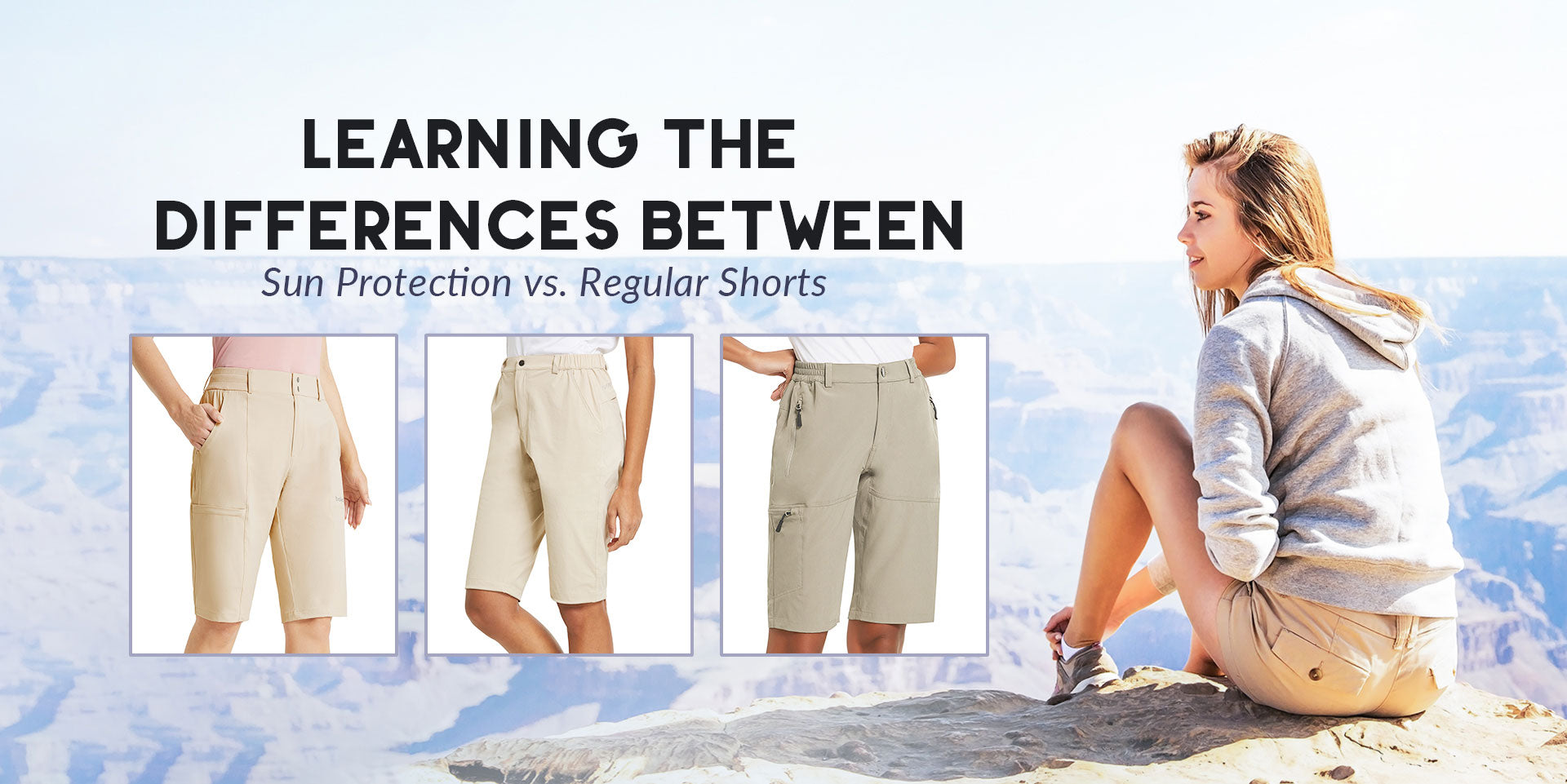 Learning the Differences Between Sun Protection vs. Regular Shorts