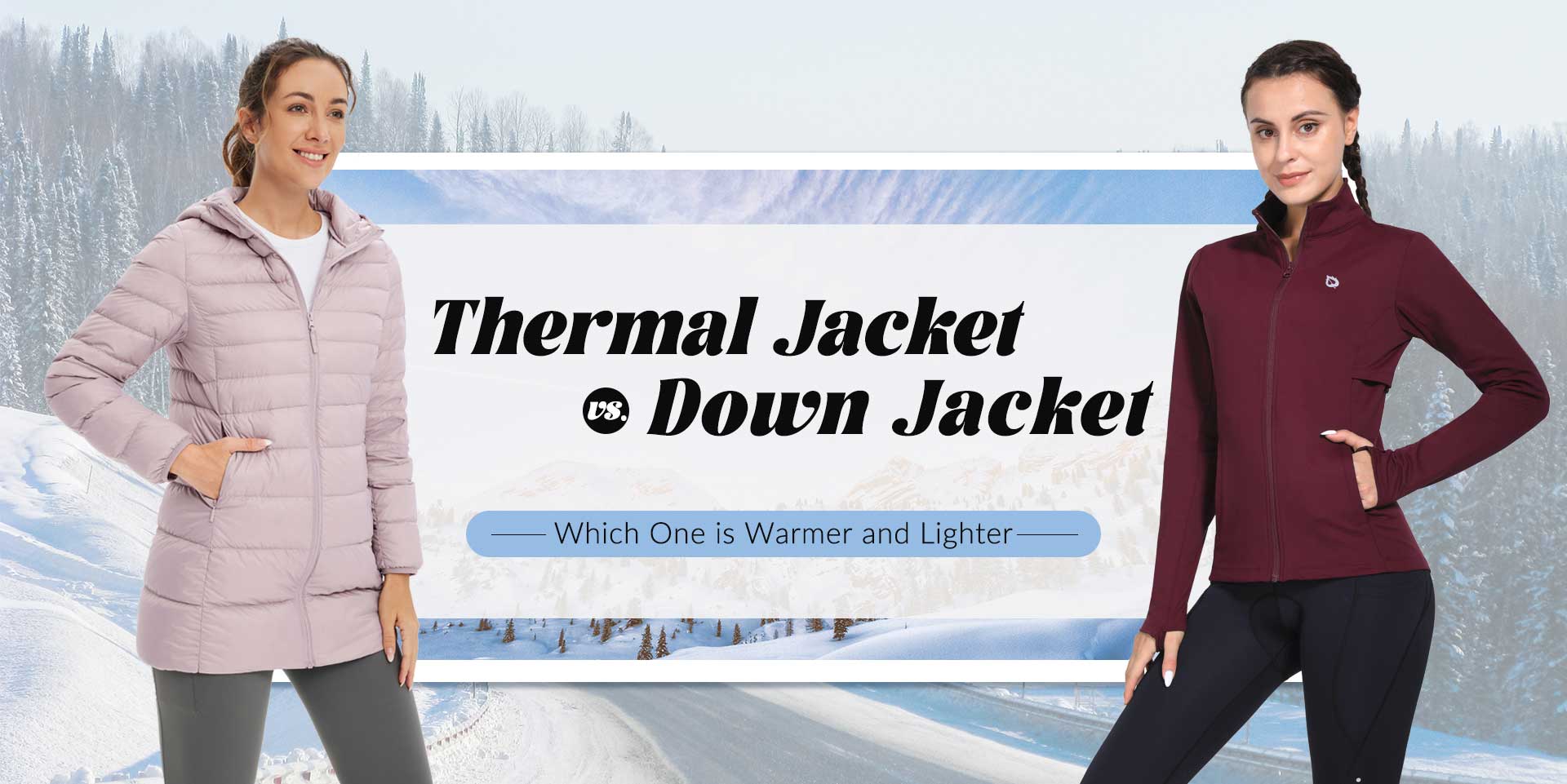 Thermal Jacket vs. Down Jacket: Which One is Warmer and Lighter?
