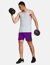 Baleaf Men s 7  Mesh Paneled & Pocketed Running Shorts abd160 purple full