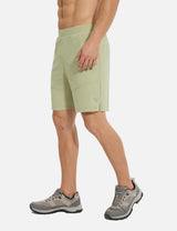 Baleaf Men's Lightweight Padding Mountain Biking Shorts Twill Side