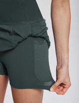 Baleaf Women's UPF50+ Lightweight Hiking Skort Ebony with Inner Pockets