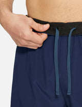 Baleaf Men's Lightweight Quick-dry Shorts Dark Sapphire Details