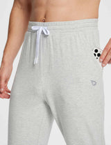 Baleaf Men's Evergreen Modal Sweatpants (Exclusive Website) dbh087 Grey Details