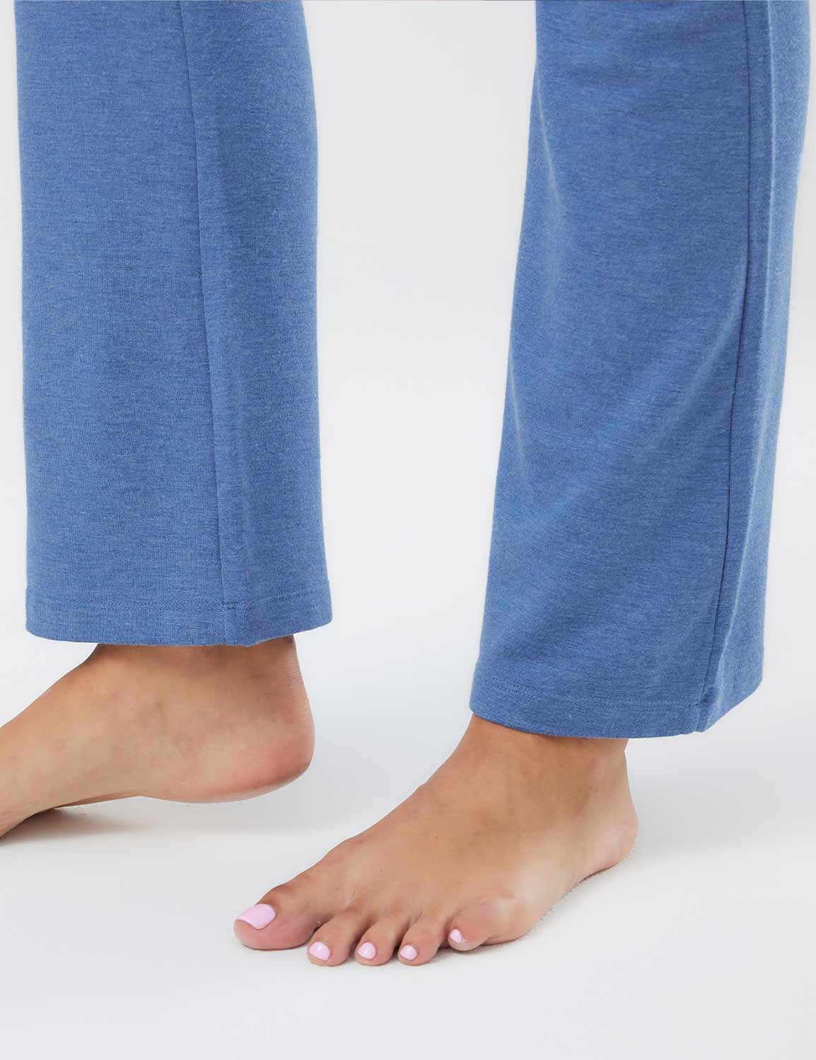 Baleaf Women's Evergreen Modal Bootcut Pants（Website Exclusive）dbh084 Blue Details
