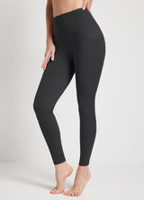 Baleaf Women's Sustainable Seamless Leggings dbh093 Anthracite Side