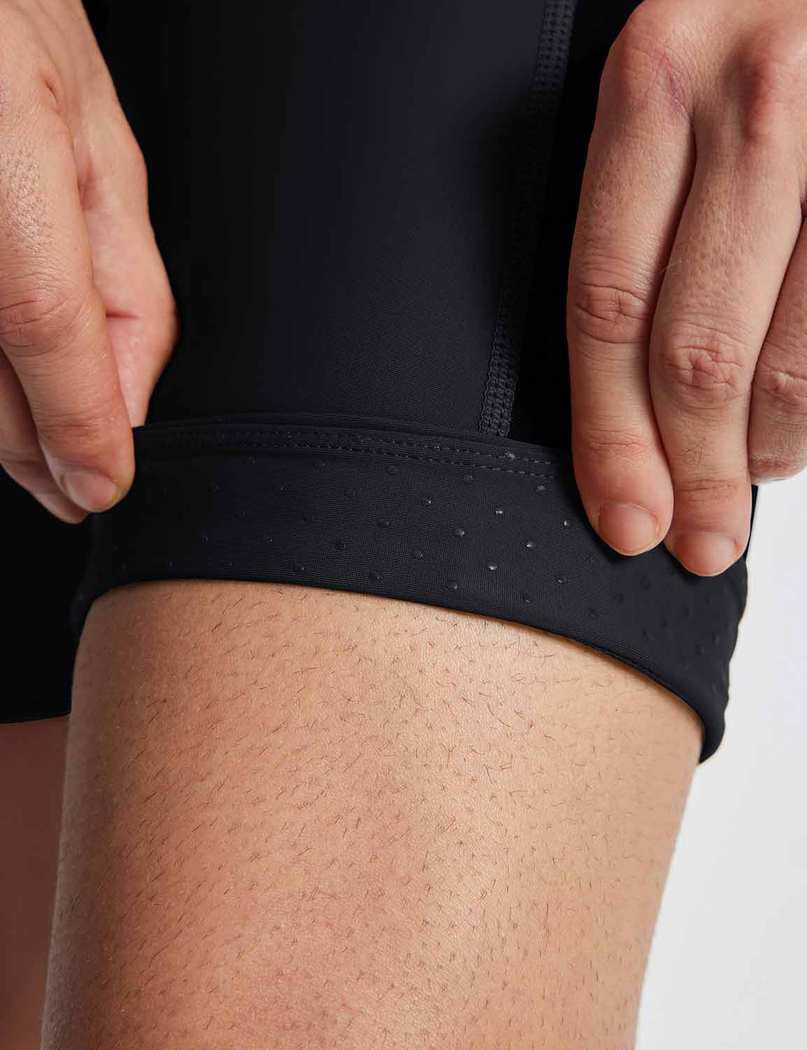 Baleaf Men's Airide Padded Cycling Shorts eai010 Anthracite Details