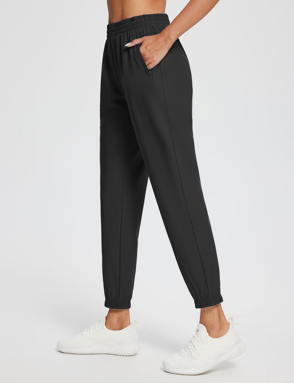 Baleaf Women's Laureate Quick-Dry Lightweight Joggers ebd003 Anthracite Side