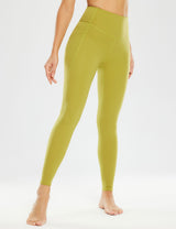 Baleaf Women's Sweatleaf High-Rise 27'' Leggings (Website Exclusive) ebh021 Moss Green Side